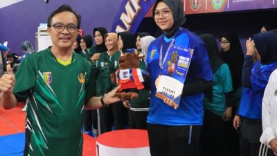 Lampung Ukir Prestasi, Tenis Meja Beregu Putri Raih Medali Perunggu Pornas Korpri 2025
