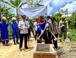 PGE Area Ulubelu Bantu Peningkatan Akses Jalan bagi Warga Pekon Muara Dua dan Ngarip