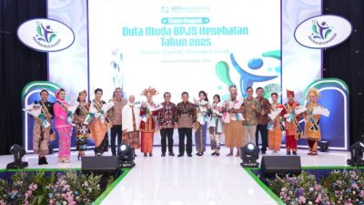 Dikukuhkan, Duta Muda BPJS Nasional Figur Inspiratif Agent of Change JKN