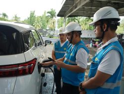 Penggunaan Meningkat, PLN UID Lampung Tinjau Kesiapan SPKLU di Jalur Mudik Lebaran 2026