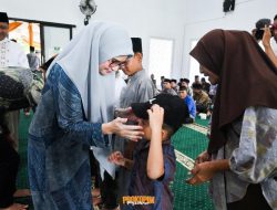Santunan Anak Yatim dan Tausiyah Warnai Gelaran Isra Mi’raj Nabi Muhammad SAW di Masjid Al Muttaqin Pemda Pesawaran