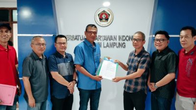 PWI Lampung Tunjuk Lukmansyah Sebagai Plt Ketua PWI Tubaba